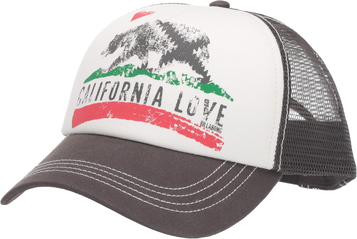 Billabong Women's California Love Pitstop Adjustable Trucker Hat, Charcoal Grey, One at  Women’s Clothing store