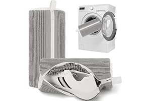 TUSKAR Shoe Washing Machine Bag Shoe Laundry Bags for Sneakers Reusable 2pc Shoes Cleaning Bags 360° Deep Clean for All Shoes Types With Invisible Zipper