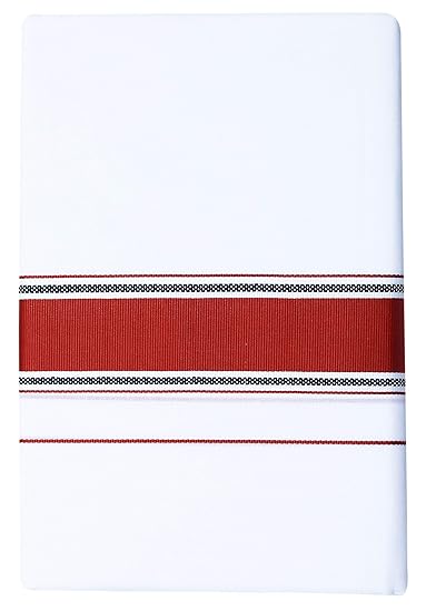 Men's Pure Cotton Dhoti's (116_White_3.60M)