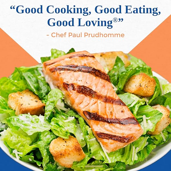 CHEF PAUL MAGIC SEASONINGS BLENDS SALMON MAGIC | SALMON SEASONING WITH HERBS & SPICES | SEAFOOD SEASONING FOR COOKING | KOSHER & HALAL CERTIFIED | 7 OZ (PACK OF 2)
