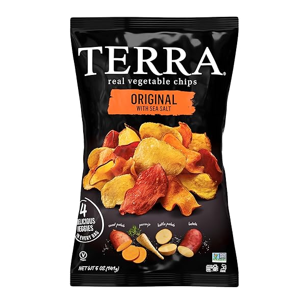 TERRA VEGETABLE CHIPS, ORIGINAL VEGETABLE CHIPS WITH SEA...
