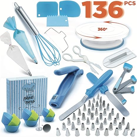 Amazon Com Cake Decorating Kit Cake Decorating Supplies