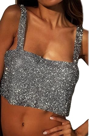 sparkle crop top