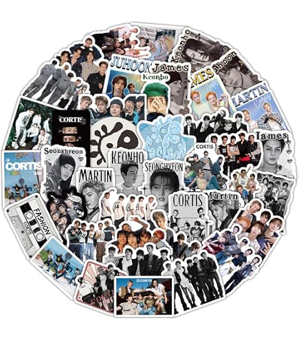 Amazon.com: sunlelekz Cortis GREENGREEN Photocard & Sticker Set