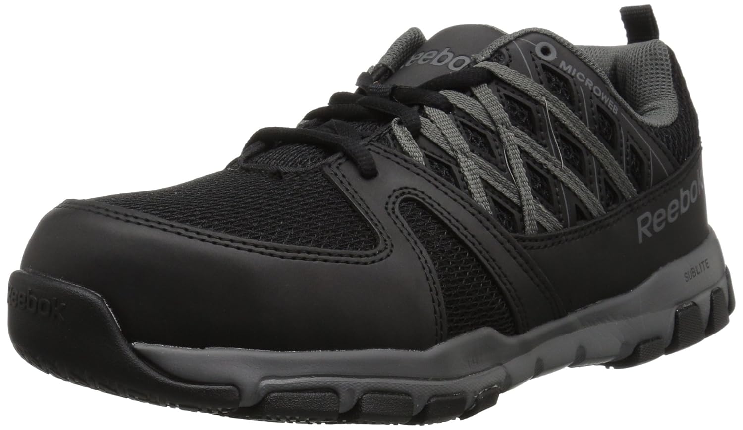 reebok work men's sublite work rb4016 athletic safety shoe