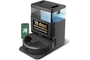 iRobot Roomba Plus 405 (G181) 2in1 Vacuum & Mop Robot with AutoWash Dock - Dual Spinning Mop Pads, Smart & Fast Mapping, Ideal for Pet Hair, Self-empties 75 days, Intense Suction, Pad Washing & Drying