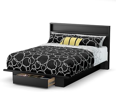 South Shore Furniture Holland Full Queen Platform Bed With Drawer