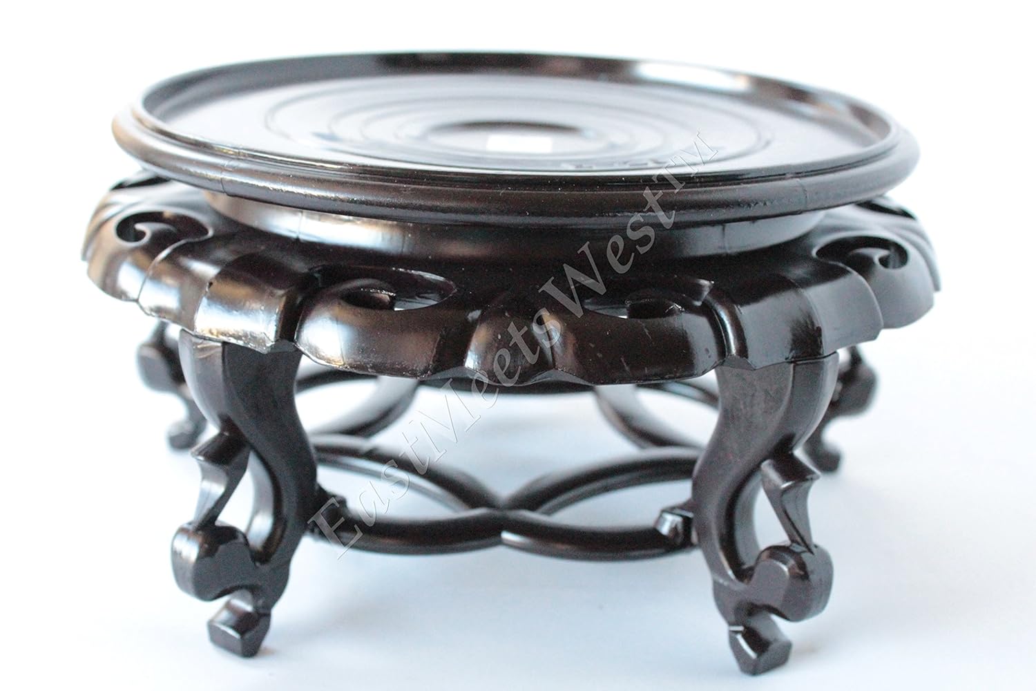 7 75 Round Chinese Heavy Duty Plastic Fish Bowl Jar Pot Base Vase