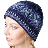 Freyja Canada Winter Beanie Cap 100% Icelandic Wool Unisex 2 Ply Knitted