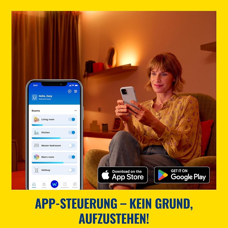 WLAN-Smart-Stecker,Typ F, 230 V,50 Hz,einfache Einrichtung,Matter-zertifiziert,intelligente Steuerung,Sprachbefehle, kompatibel mit Alexa, Google Home und Apple Home, ohne Leistungsmesser,4er-Pack