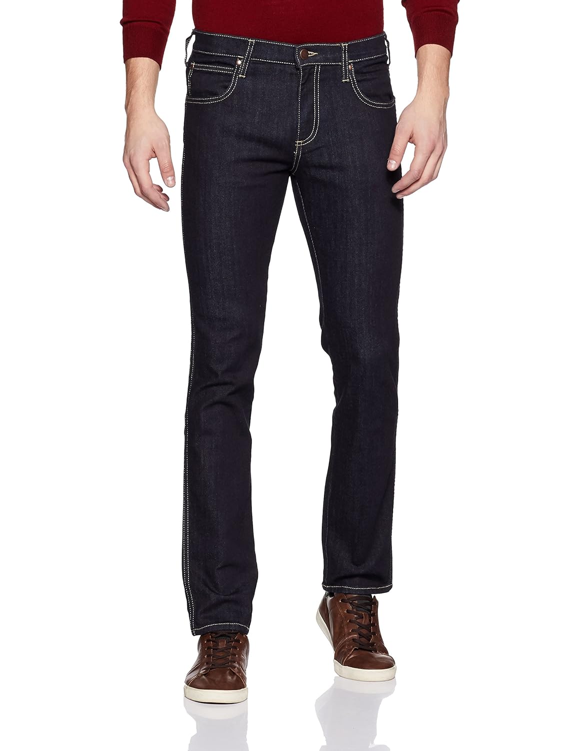 wrangler men's tapered fit jeans
