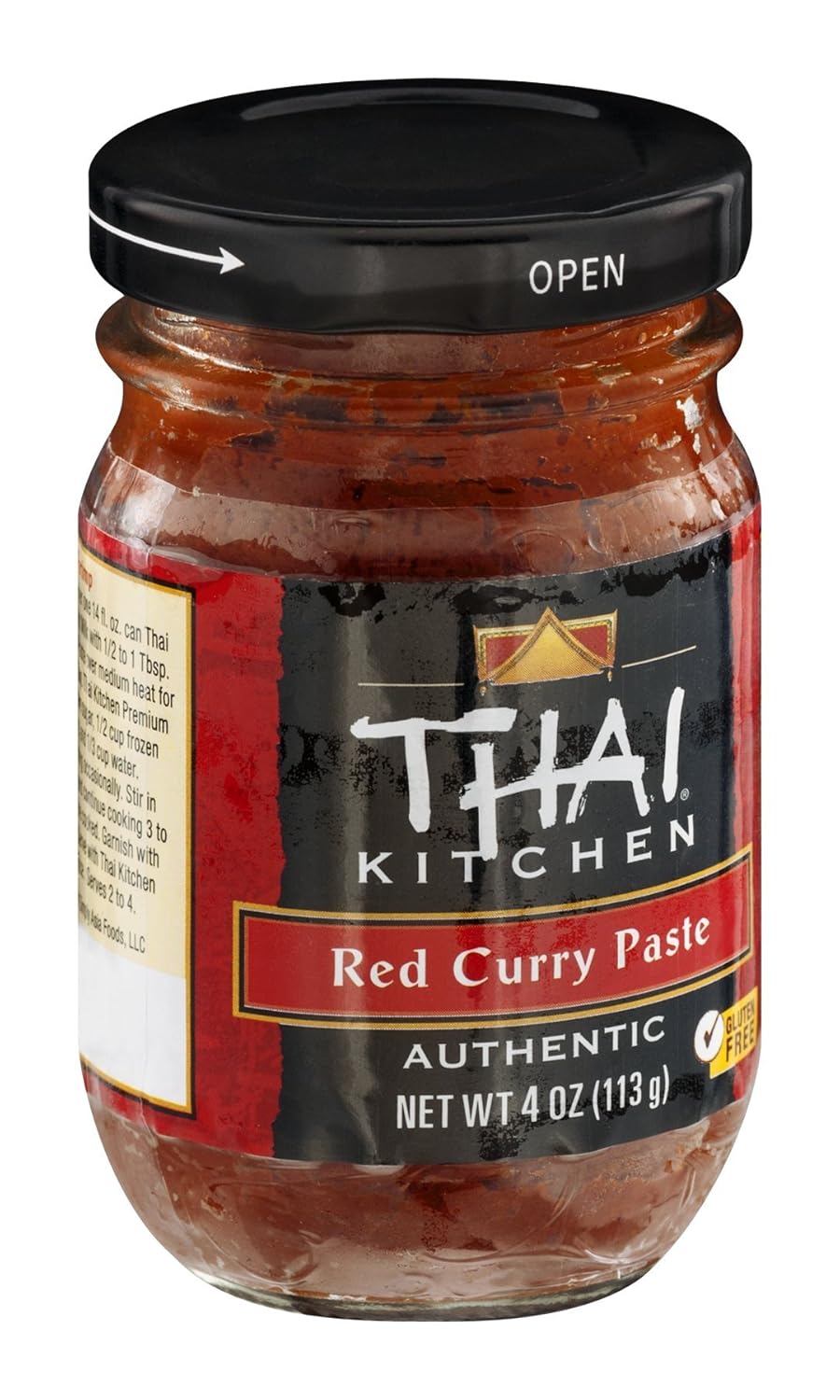 Amazon Com Thai Kitchen Gluten Free Red Curry Paste 4 Oz Pack