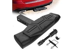 OTHOWE Trailer Hitch Step for 2" Hitch Receiver Universal Fit for Trucks SUV Car Van, Carbon Steel with Dual-Stage Black Powd
