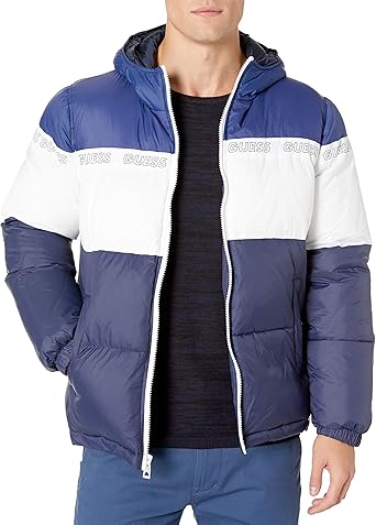 guess bubble jacket mens
