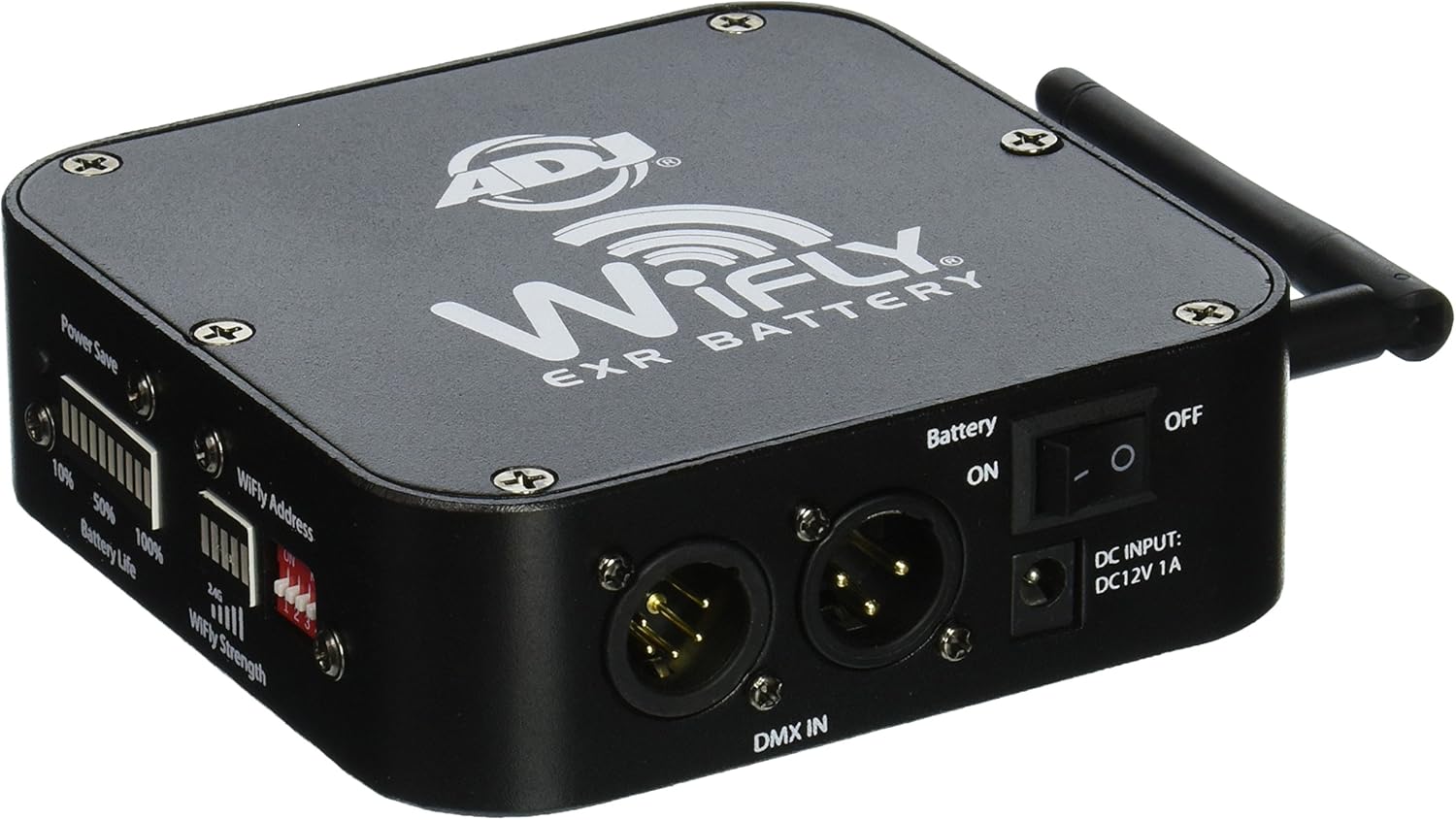 ADJ WIFLY EXR Battery Stage Light Accessory, Black