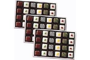 The Swiss Colony Christmas Petits Fours Assorted Gourmet Mini Layer Cakes, Chocolate & Swiss Creme Petits Fours Cakes, Holiday Dessert Gift Pack of 24 Cake Assortment Celebrating - Holiday 3 Gift Bundle