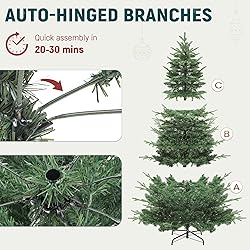 YITAHOME Pre-Lit Aspen Fir Artificial Christmas
