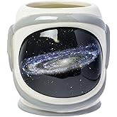 Silver Buffalo NASA Astronaut Helmet Ceramic 3D Sculpted Mug, 22 Ounces