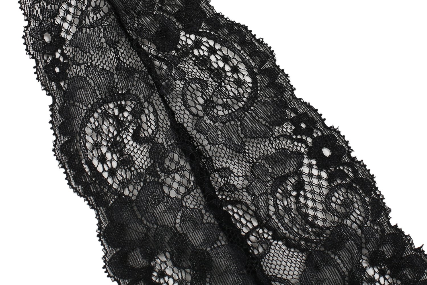 Keland Damen Sexy Babydoll Unterwäsche Rückenfrei Overall Neckholder Spitze Lingerie Negligee Reizwäsche mit Handschellen (M, Rot)