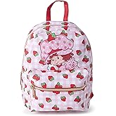 Fast Forward Girls Strawberry Shortcake Kids Backpack - 10 Inch Mini Bookbag Preschool Elementary Backpack for School, Size One Size, Strawberry Shortcake Red