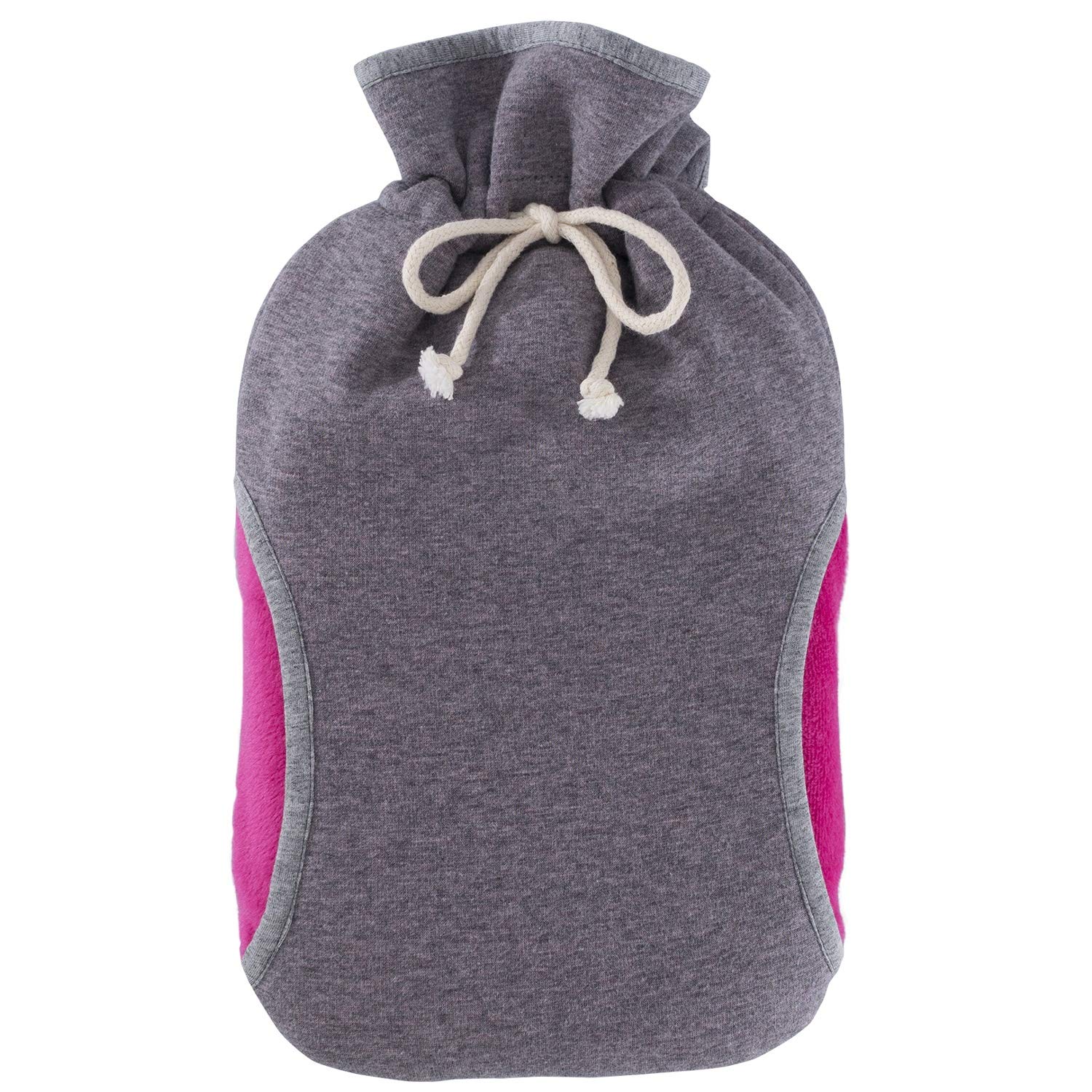 Hugo Frosch Hot Water Bottle, Pink, One Size
