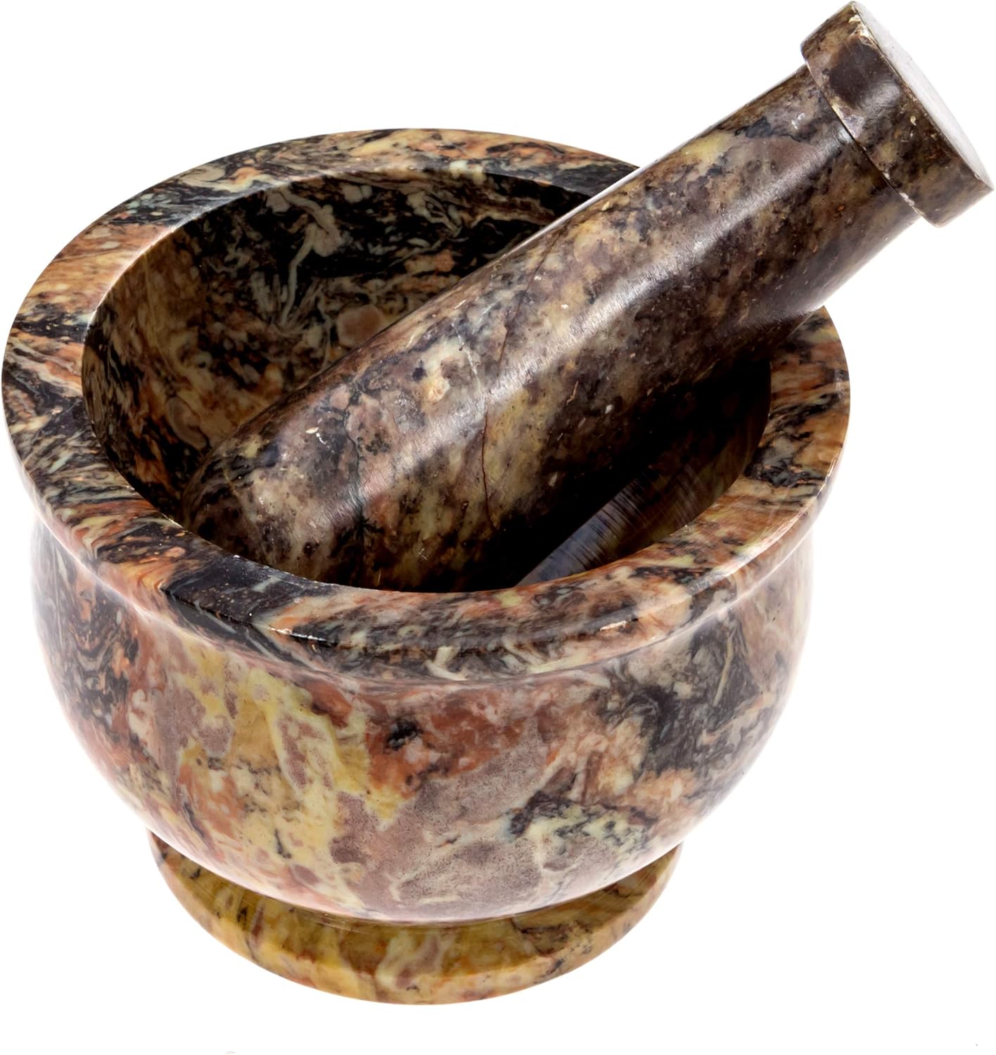 Soapstone Mortar and Pestle (Natural Stone): Kitchen & Dining