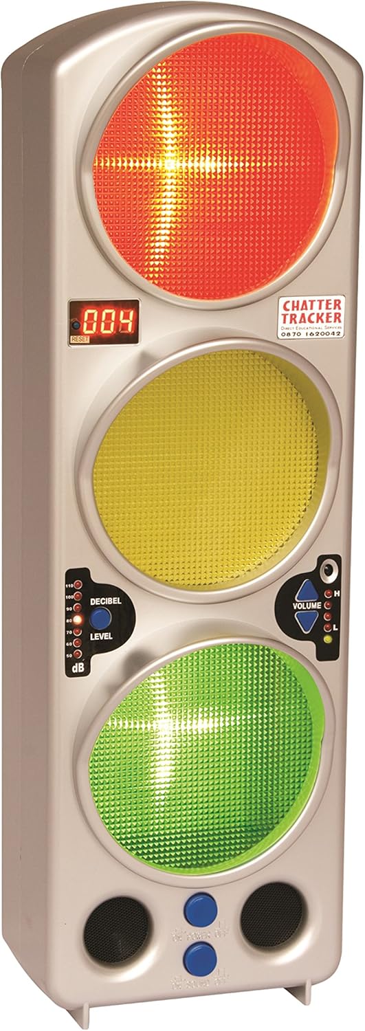 Electronic Noise Alert 'Traffic Light' System Amazon.co.uk Toys & Games