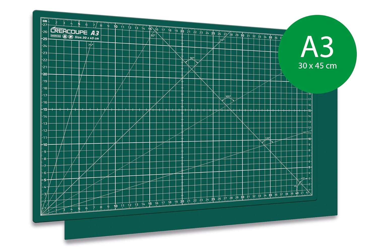surface matte antidérapante gradué en CM Tapis de découpe auto