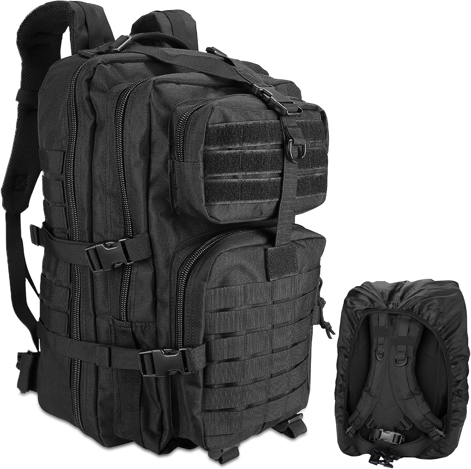 Zaino Tattico Condor Urban Go Pack 48L Nero - MOLLE, Da Trekking E Viaggio - Foto 4
