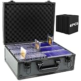 HZGXQN Toploader Storage Box for 3" x 4" 35pt Rigid Card, Top Loader Card Storage Hard Case, Sports Card Storage Boxes for Trading Cards, Top Loaders Holder (Holds 600+ Toploaders)