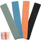 Elastic Cinch Straps Bento Box Elastic Belt 4PCS Lunch Box Fixing Band Replacement for Office Classroom Picnic Camping Outdoors Meals Meal Plan Containers