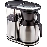 -Bonavita 8 Cup Coffee Maker, One-Touch Pour Over Brewing with Thermal Carafe, SCA Certified, Stainless Steel (BV1900TS)