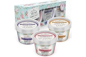 BELLA AND BEAR Bella & Bear Tutti Frutti Shower Jellies, Cute Gifts for Teenage Girls and Tweens, Pack of 3 x 3oz