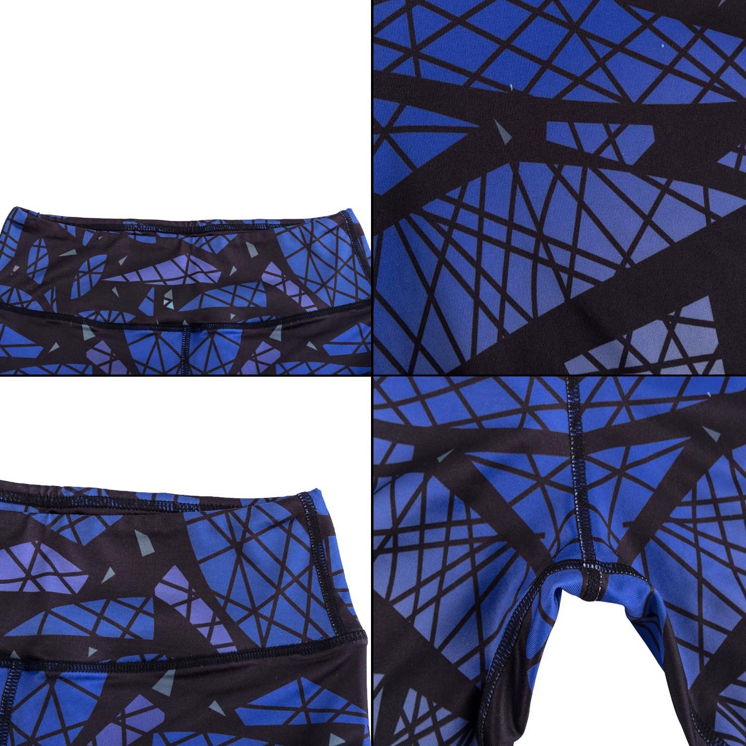 Movaty Yoga Pants, High Waist Sporting Leggings Quick Dry Running Tights Women Workout Pants -High Breathable-Grey/Flower/Cobweb, Size S/M/L