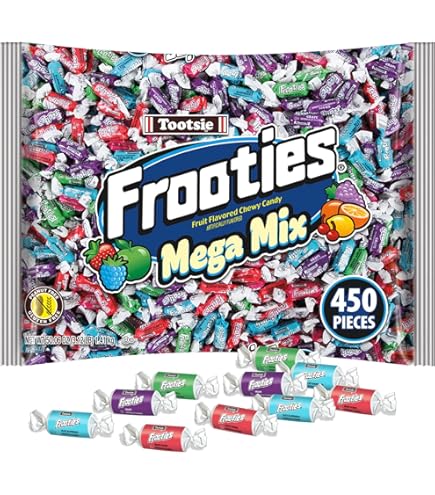 Amazon.com : Fruidles Tootsie Original Fruit Punch Twist Midgees