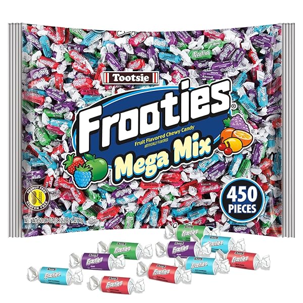 FROOTIES MEGA MIX – 450 PIECES ASSORTED FRUIT...