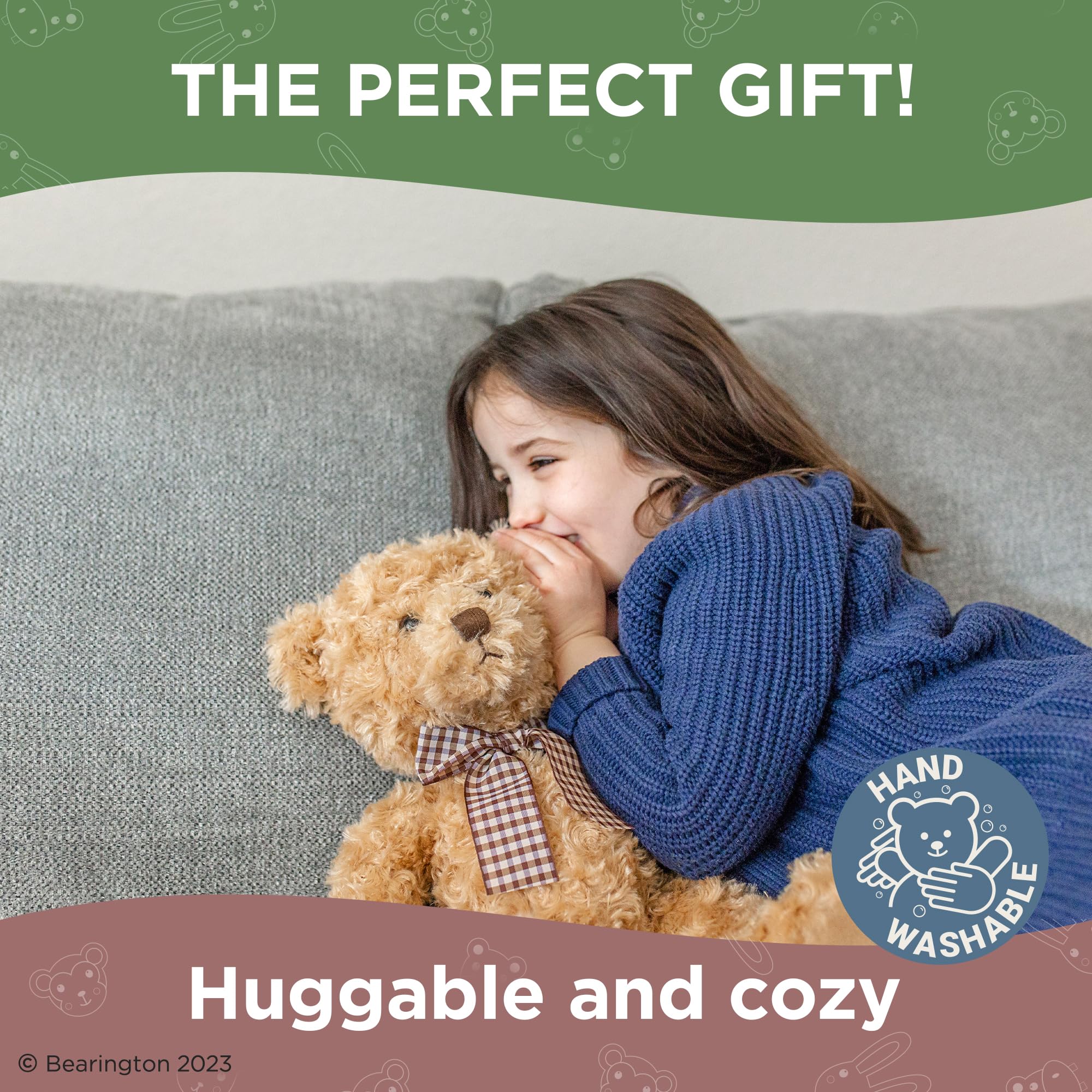 Mua Bearington Theodore The Brown Teddy Bear Plush, 17 Inch Bear ...