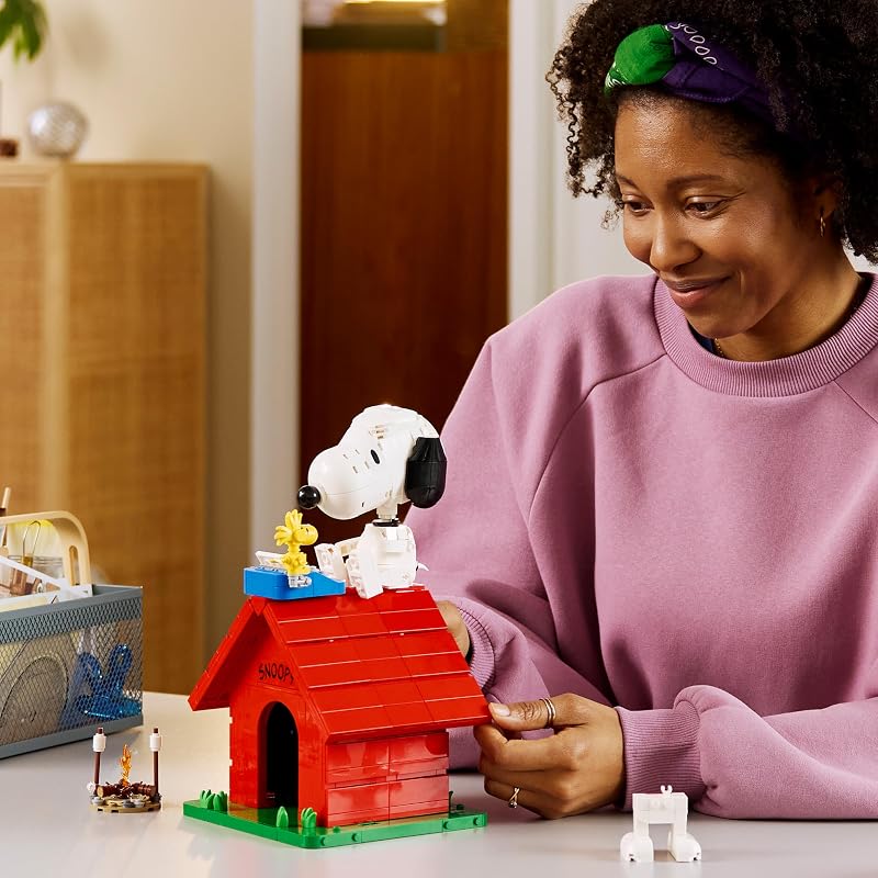 Ideas Peanuts: Snoopys Hundehütte 21368