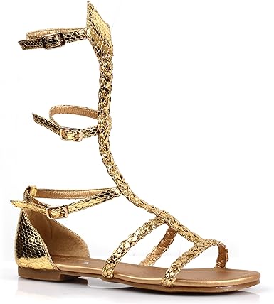 gold sandals amazon