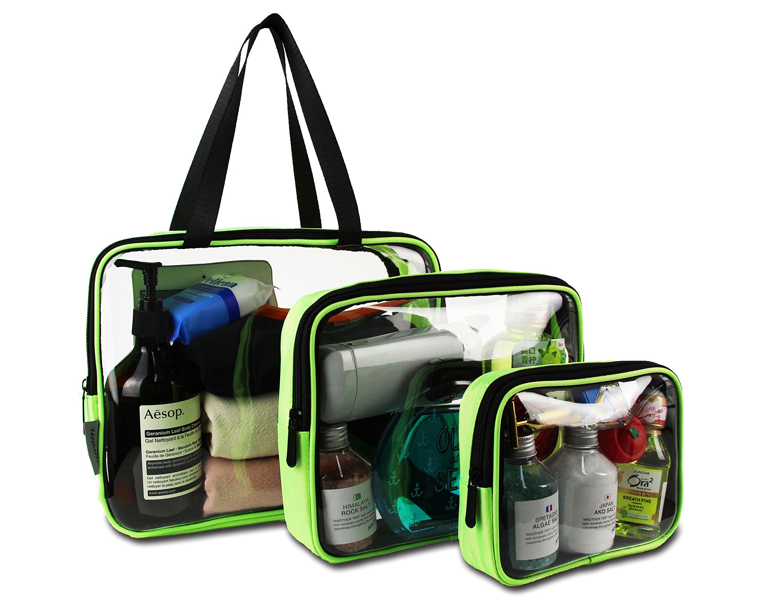 transparent packing cubes