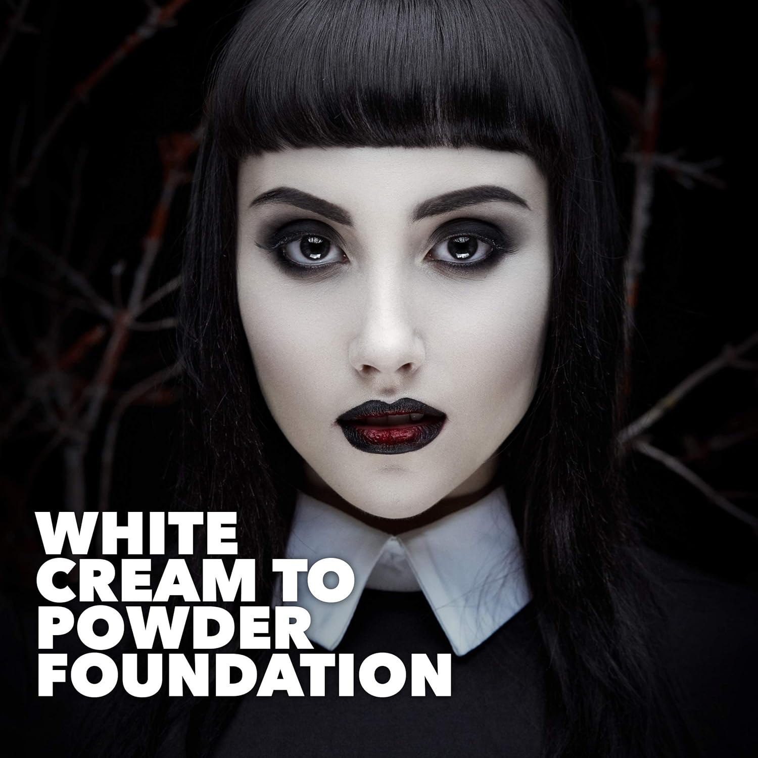 Manic Panic Goth White Cream To Powder Foundation : Beauty