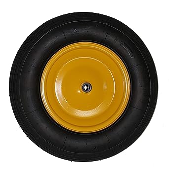 Ersatzrad gelb 4,0x8 Rad für Limex Schubkarre Gartenkarre Baukarre ***NEU***