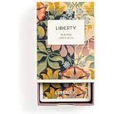 Galison - Liberty Archive Playing Card Deck for Adults | Art By Liberty of London, Floral Design, Game Night, Family, Durable, Poker, Recycled Paper, Size: 3 x 3.875 x 1"
