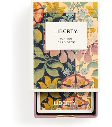 Amazon.com: Liberty London Maxine Playing Cards, 2 Decks