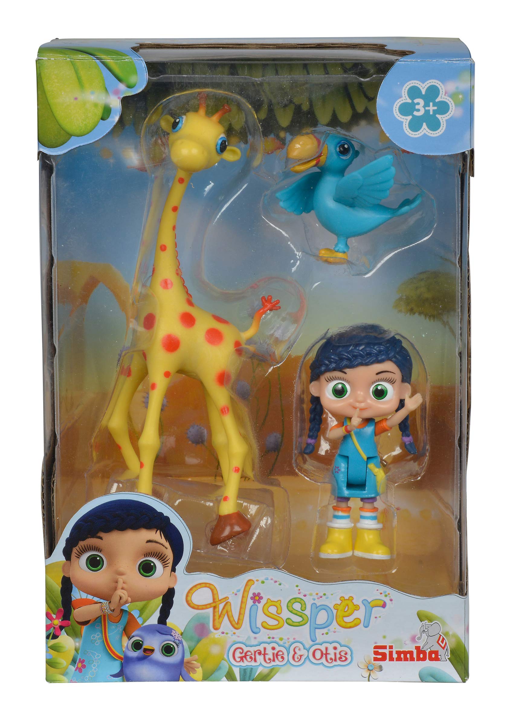 Simba 109358377 Wissper Gertie and Otis Figurine Set 1 (3-Inch)