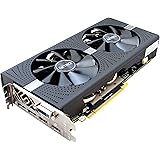 Sapphire 11266-14-20G NITRO+ Radeon RX 570 4 G GDDR5 Dual HDMI/DVI-D/Dual DP Graphics Card - Black
