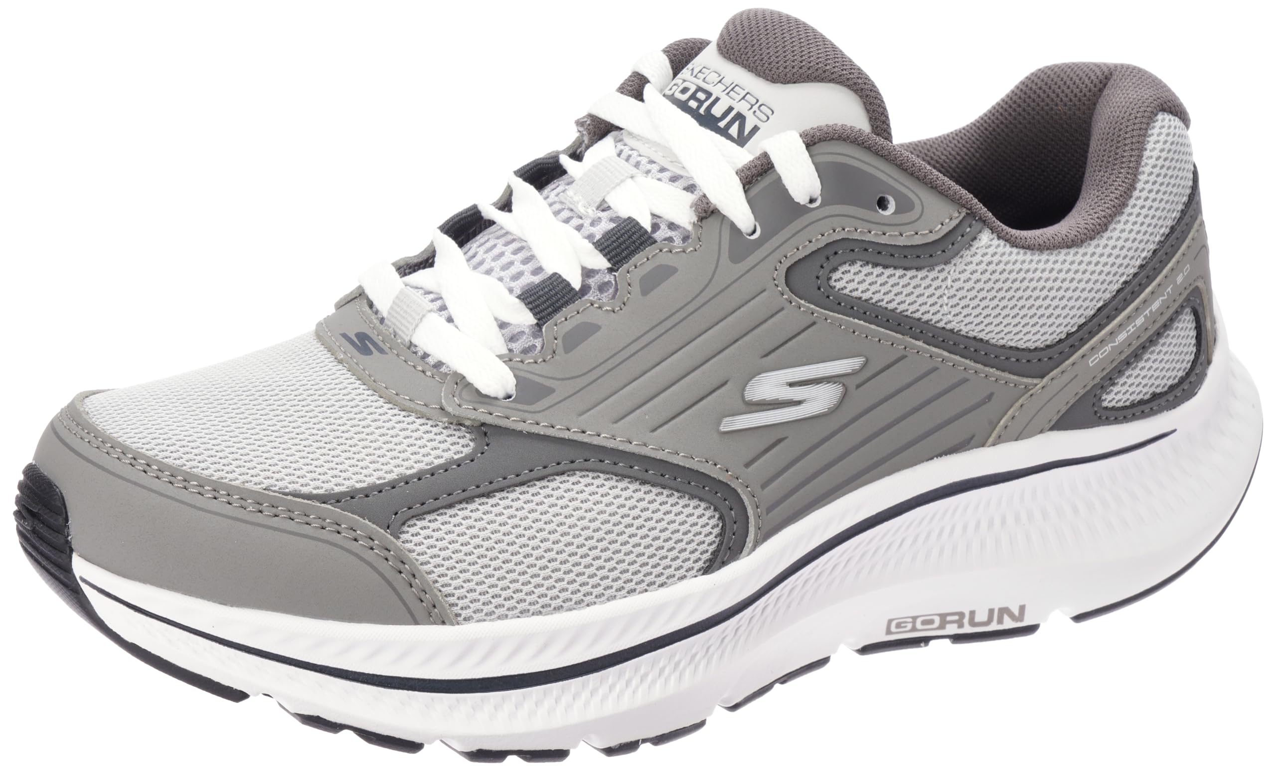Skechers Men's Go Run Consistent 2.0 Sneaker, Gray, 10 Image