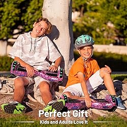 SIMATE Scooter, Bluetooth & Corlorful LED