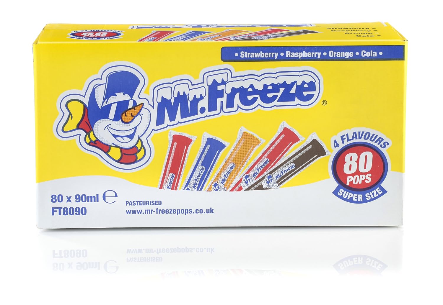 Blue Raspberry Mr Freeze Ice Pops Raspberry