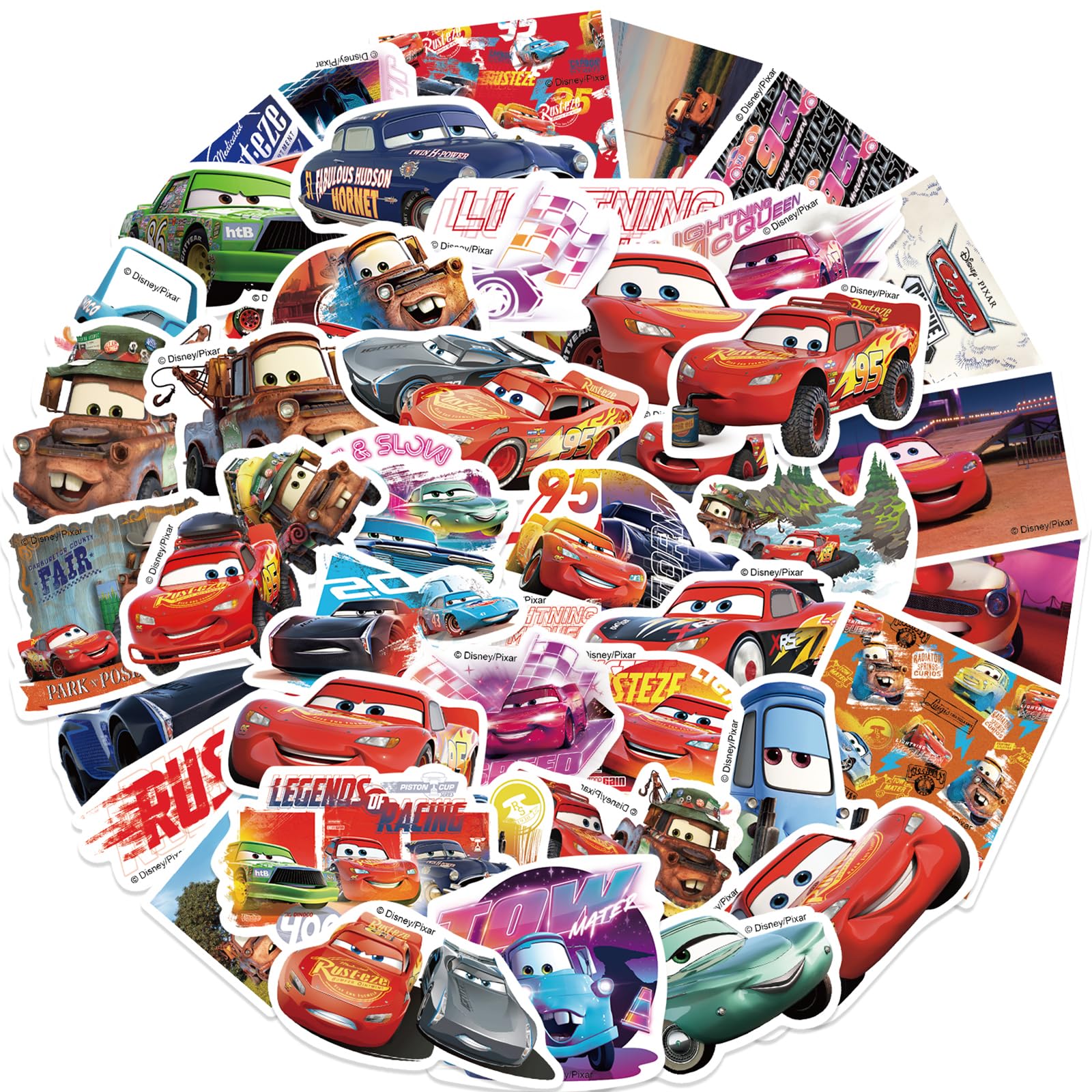 Cartoon Stickers, Cute Waterproof Vinyl Decal for Teen Kids Adult Girl Notebook, Laptop, Travel Case, Phone, Bike, Water Bottle, Guitar, Computer, Skateboard (car)